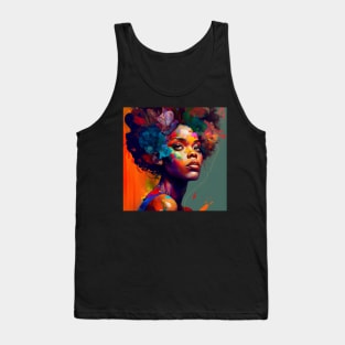 Abstract Portrait Tank Top